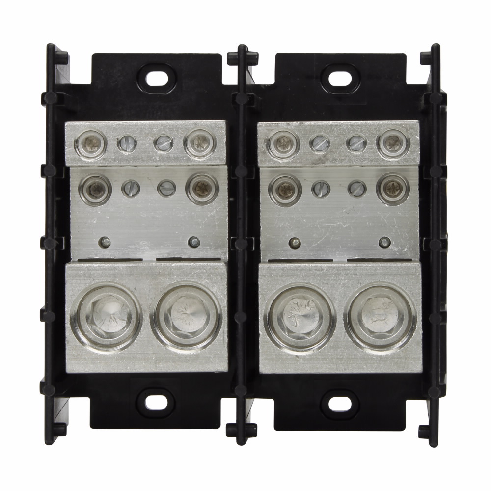 Eaton Bussmann series power distribution block, Power distribution block, Two-pole - 16528-2