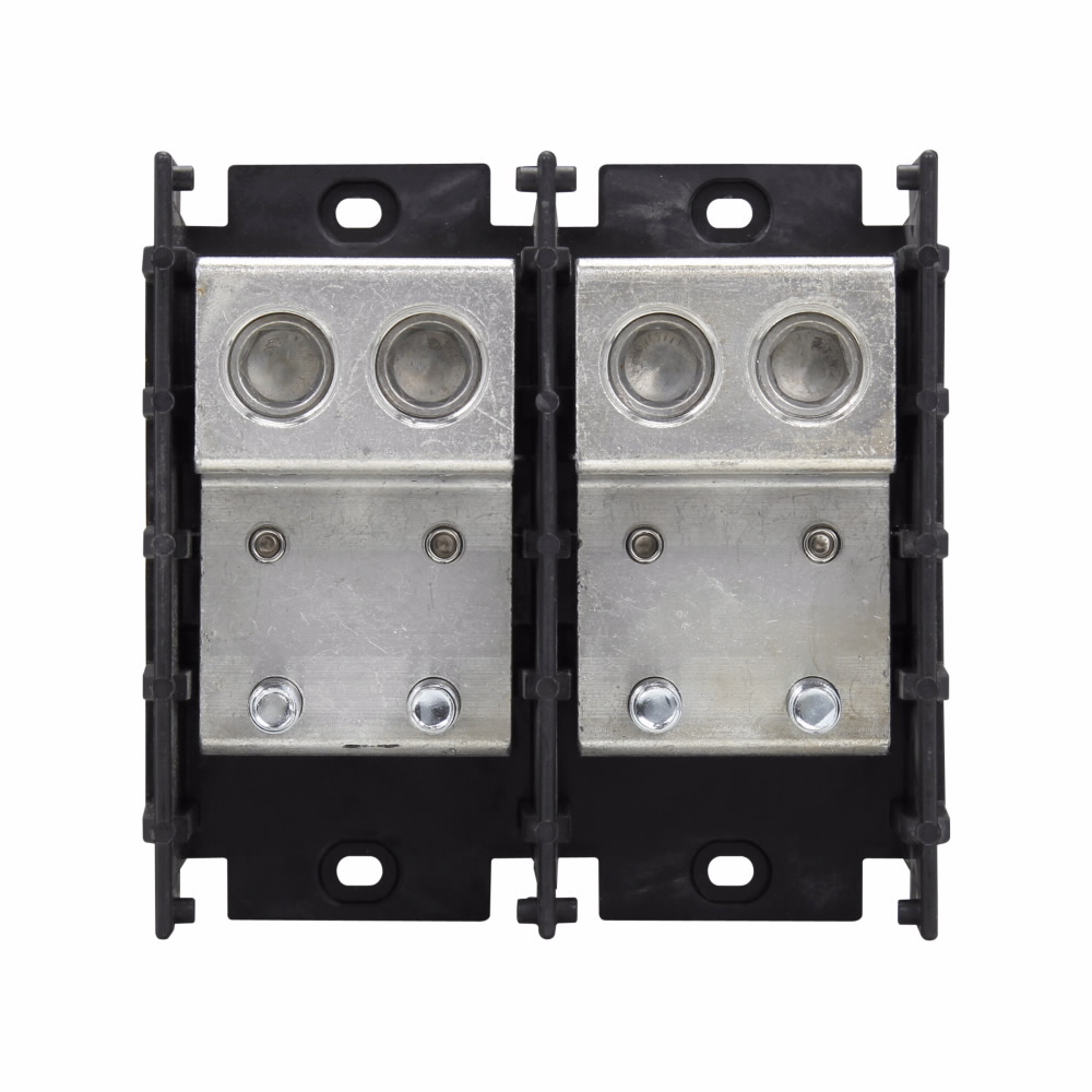 Eaton Bussmann series power terminal block, Power terminal block, Two-pole - 16582-2