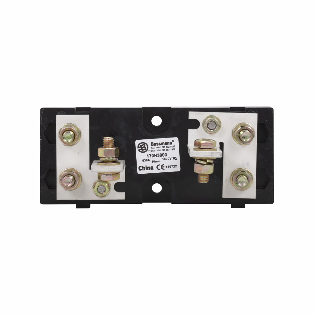 Product image for Bussmann Series 170H3003 630 Amp 1000 Volt High Speed Fuse