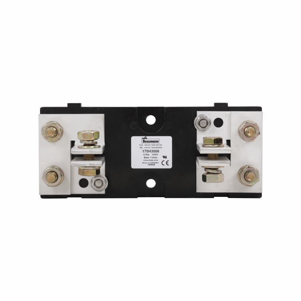 Product image for Bussmann Series 170H3006 1250 Amp 1400 Volt Fuse Block