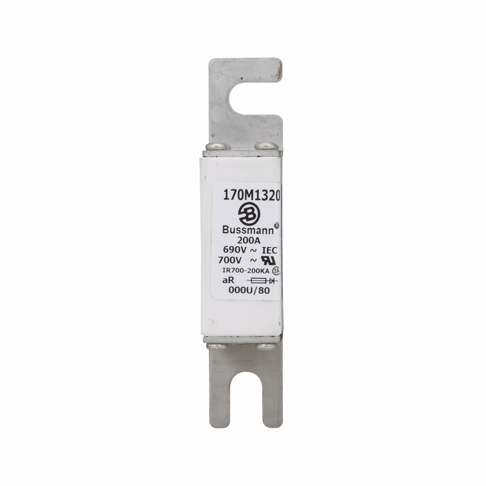 Product image for BUSS 170M1320 FUSE 200A 690V 000U/8