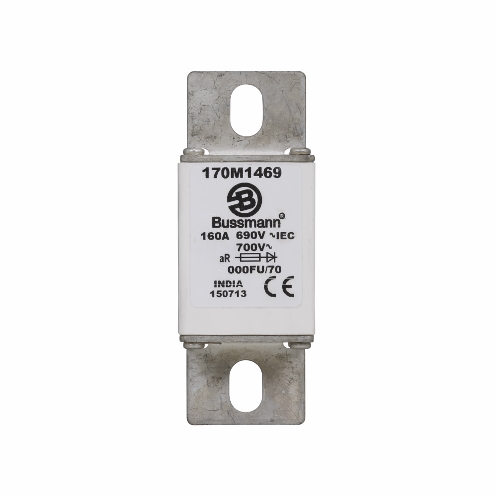Product image for BUSS 170M1469 FUSE 160A 690V 000FU/