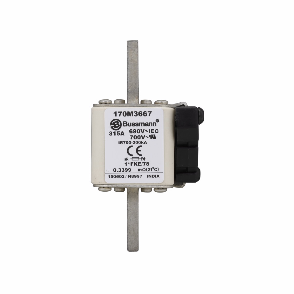 Product image for BUSS 170M3667 FUSE 315A 690V 1*FKE/