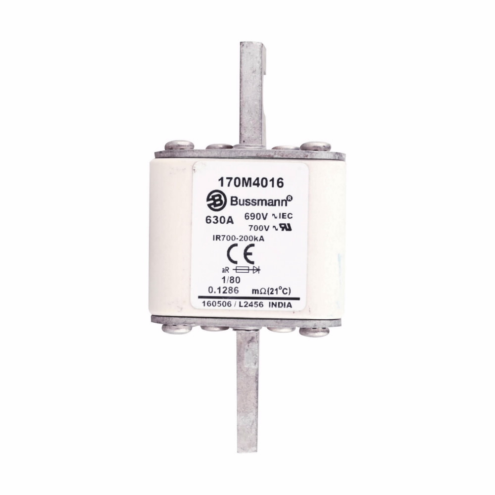 Product image for BUSS 170M4016 FUSE 630A 690V 1/80 A