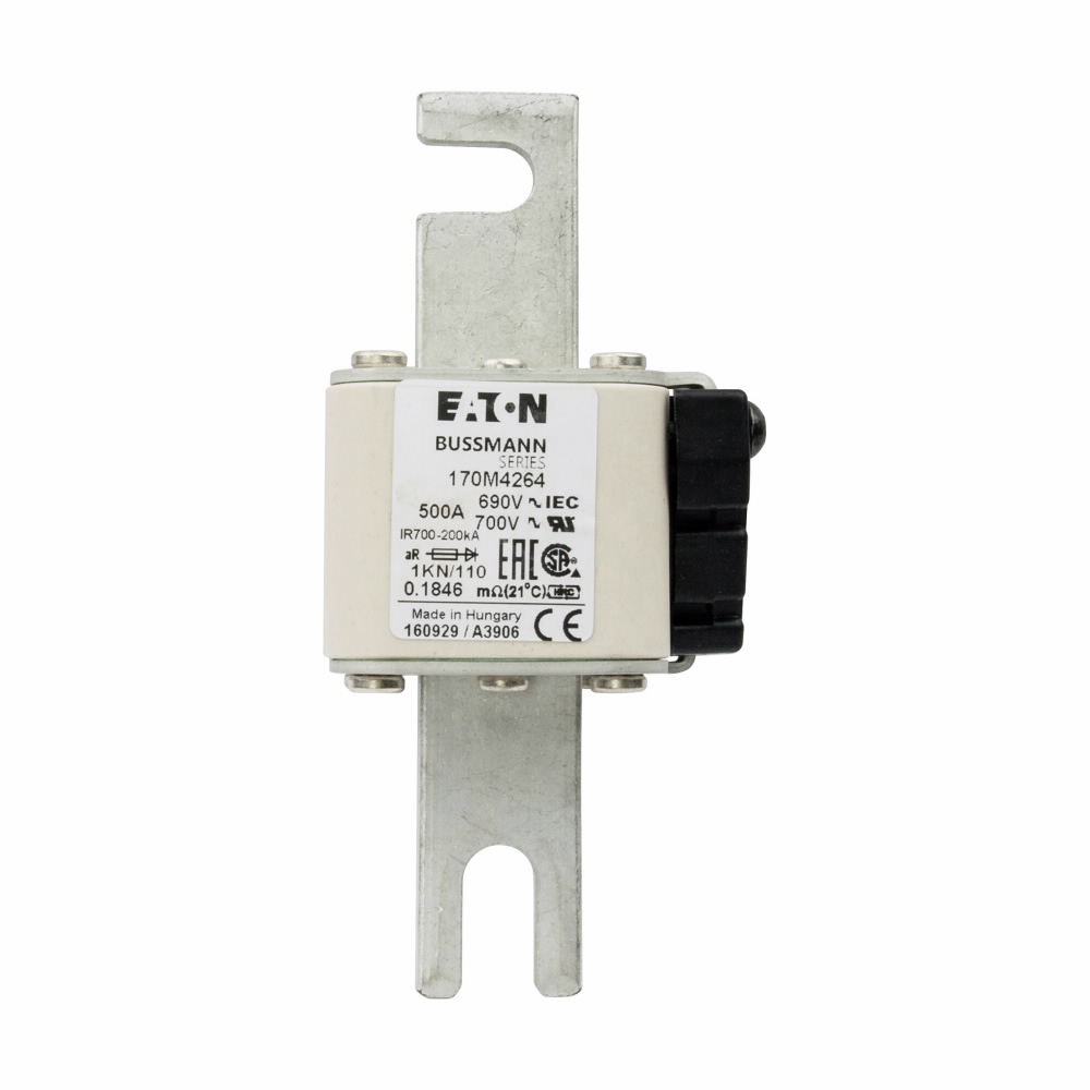 Product image for BUSS 170M4264 FUSE 500A 690V 1KN/11