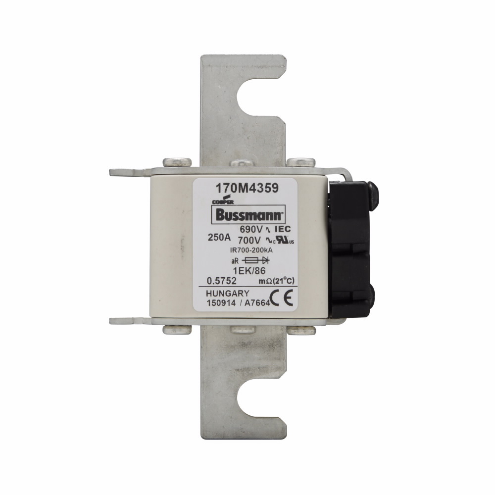 Product image for BUSS 170M4359 FUSE 250A 690V 1EK/86