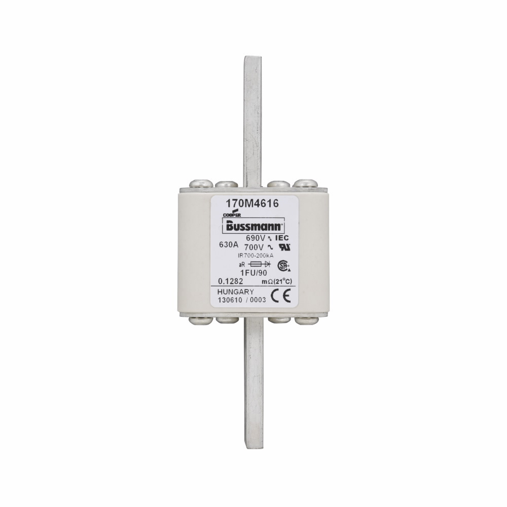 Product image for BUSS 170M4616 FUSE 630A 690V 1FU/90