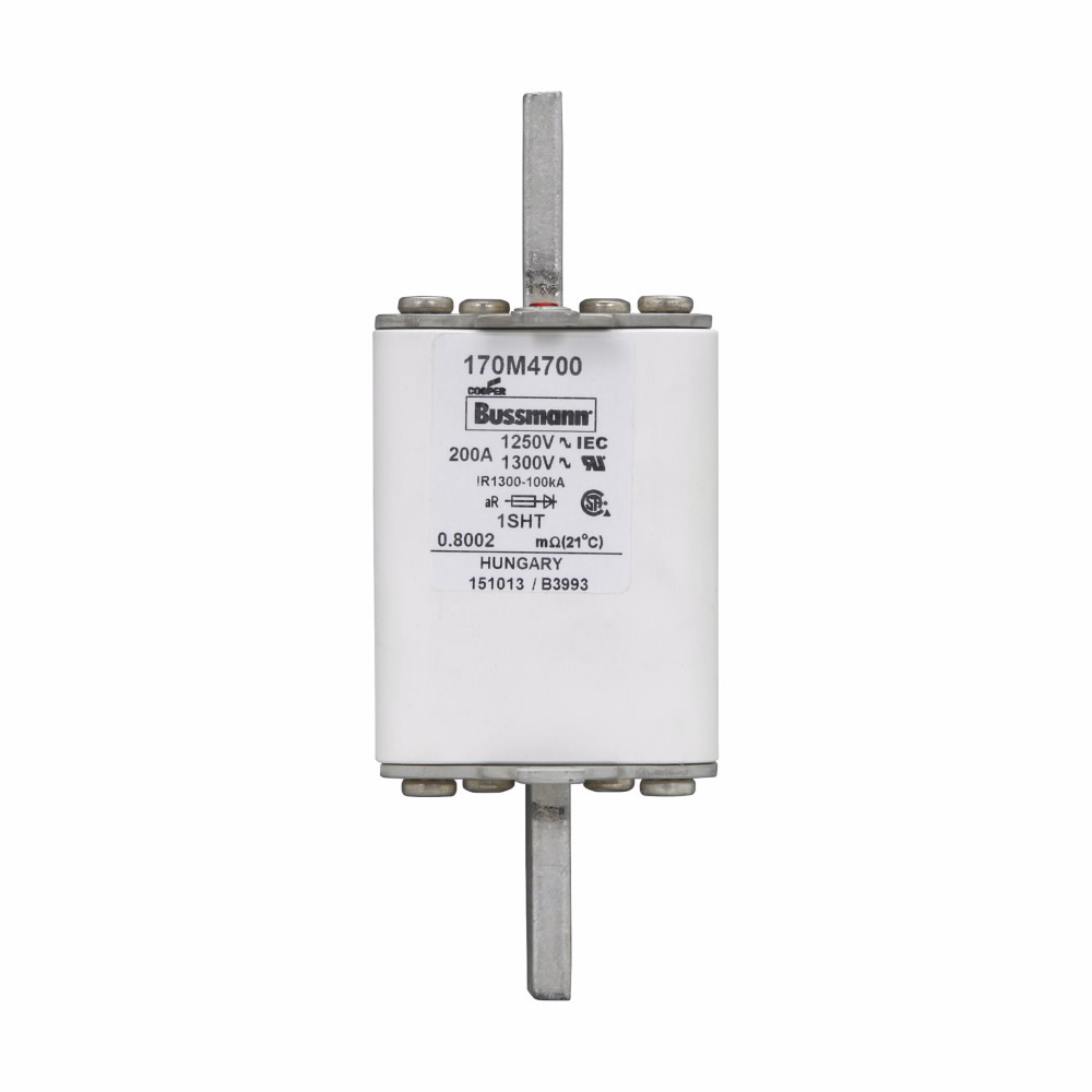 Product image for BUSS 170M4700 FUSE 200A 1250V 1SHT