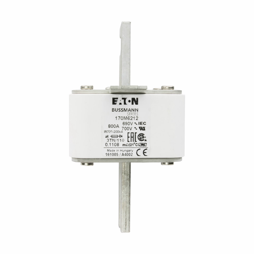 Product image for BUSS 170M6212 FUSE 800A 690V 3TN/11