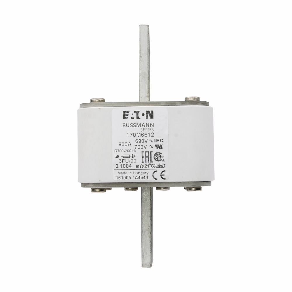 Product image for Bussmann Series 170M6612 800 Amp Fuse