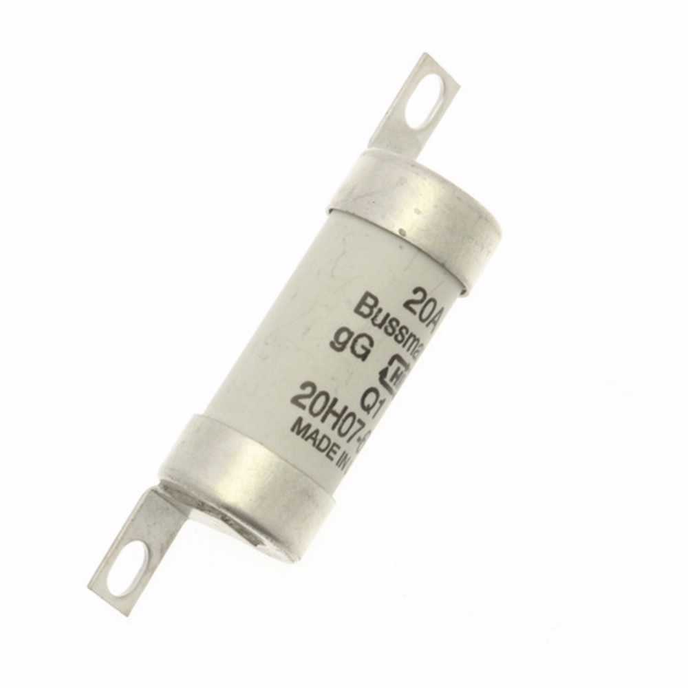 Fuse-link, low voltage, 20 A, AC 660 V, DC 250 V, BS88/A2, 22 x 82 mm, gL/gG, BS