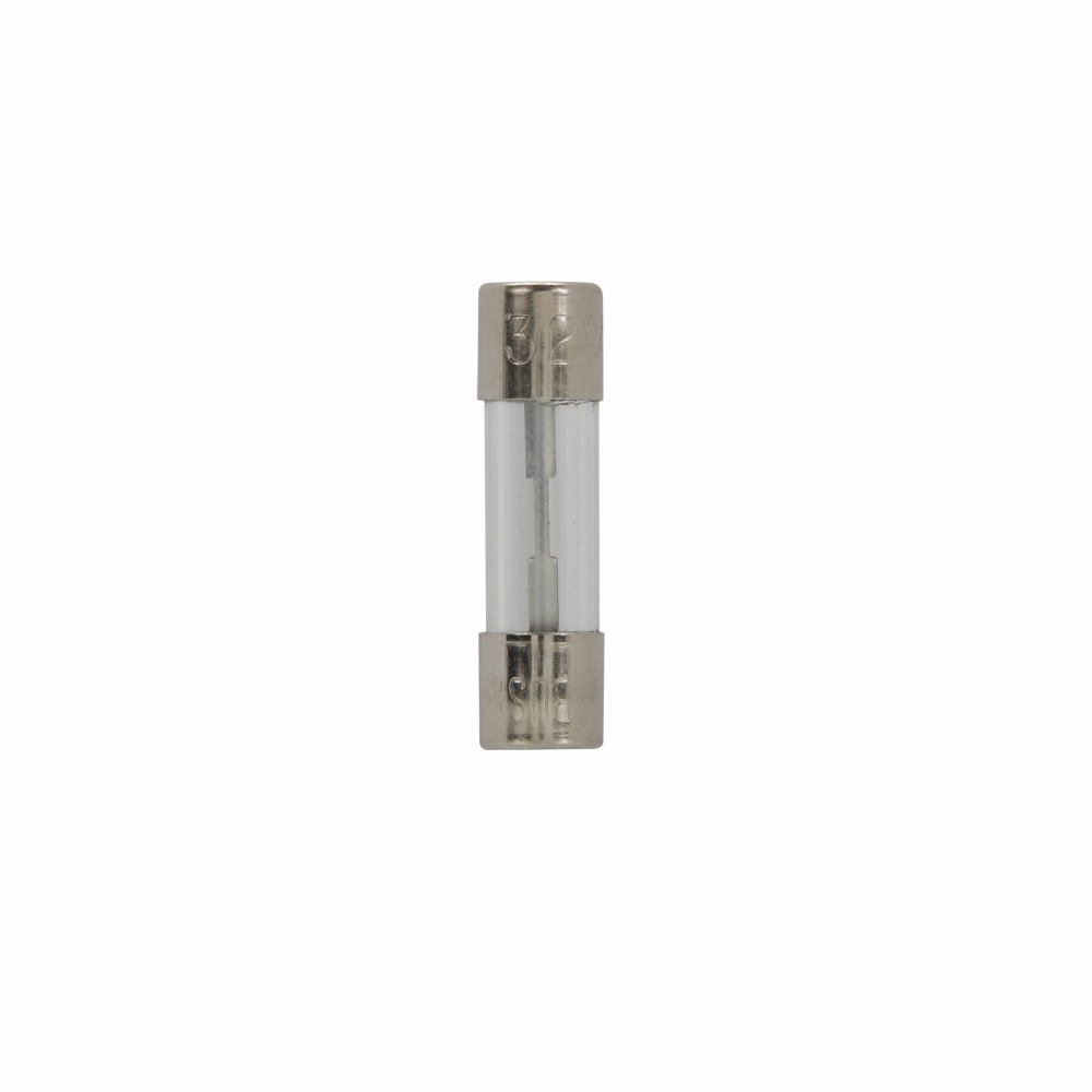 Eaton Bussmann series AGU fuse, Fast acting fuse, Appliances, consumer electronics, 50 A, Non-indicating, Ferrule end x ferrule end, Nickel-plated brass endcaps, Standard, 32 V