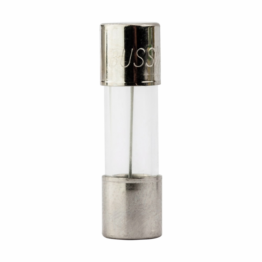 Product image for Bussmann Series AGW-10 1/4 x 7/8 Inch 10 Amp 32 VAC Glass Tube Fast Acting Fuse