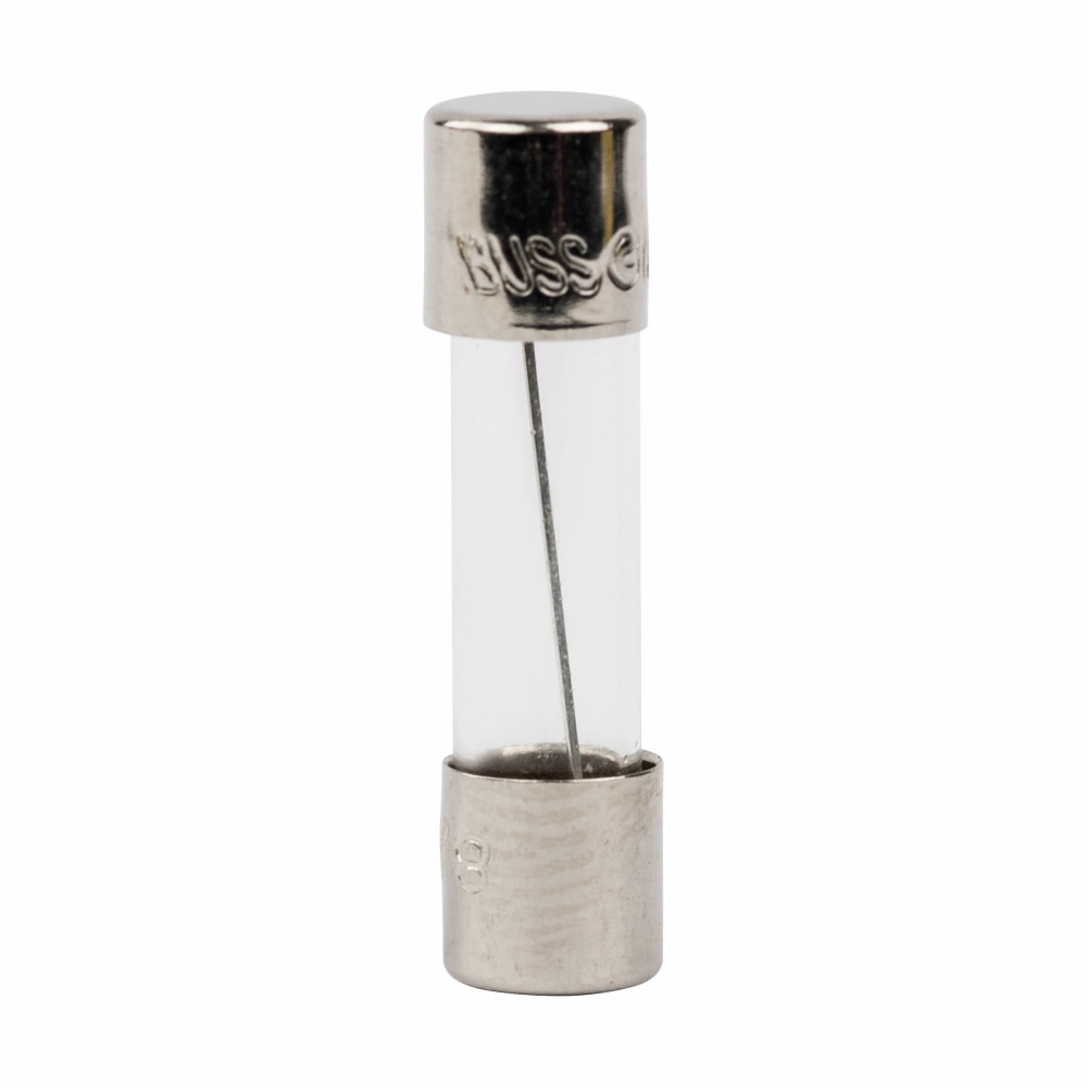 Product image for Bussmann Series AGW-2-1/2 1/4 x 7/8 Inch 2-1/2 Amp 32 VAC Glass Tube Fast Acting Fuse