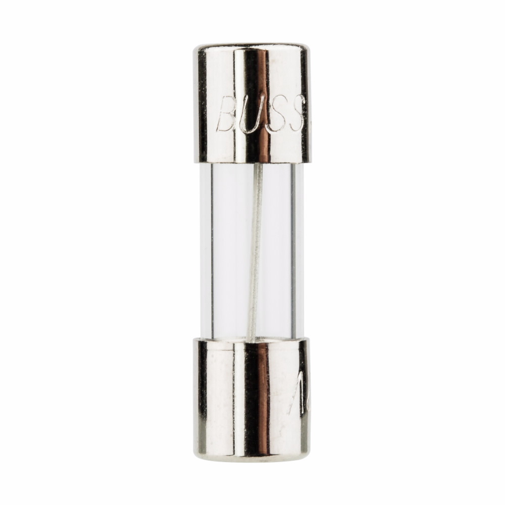 Product image for Bussmann Series AGW-6 1/4 x 7/8 Inch 6 Amp 32 VAC Glass Tube Fast Acting Fuse