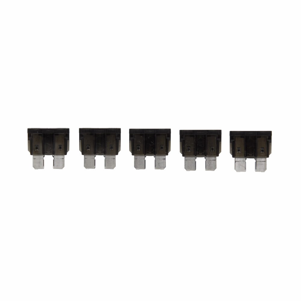 Eaton Bussmann series ATC blade fuse, 32 Vdc, 1A, 1 kAIC, Non Indicating, Blade fuse, Black