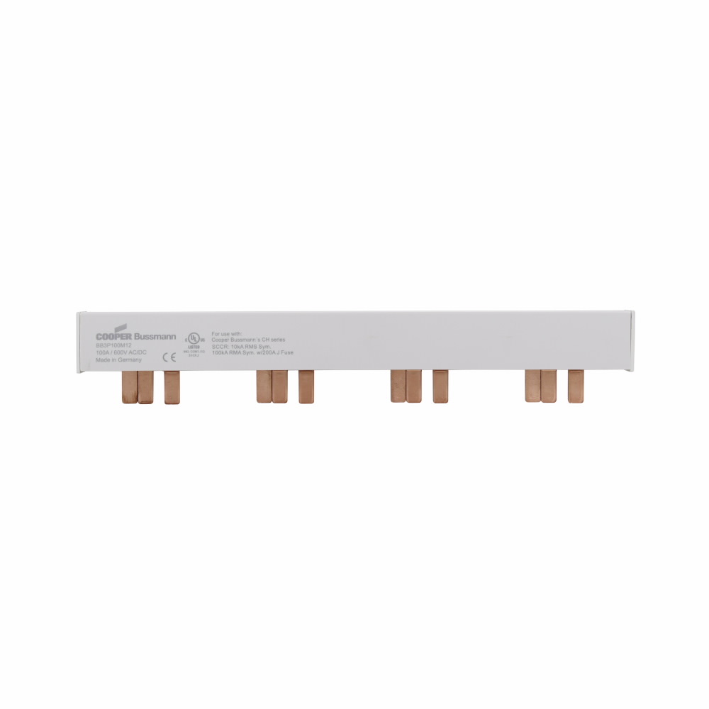 Product image for BUSS BB3P100M12 Three phase bb,100A