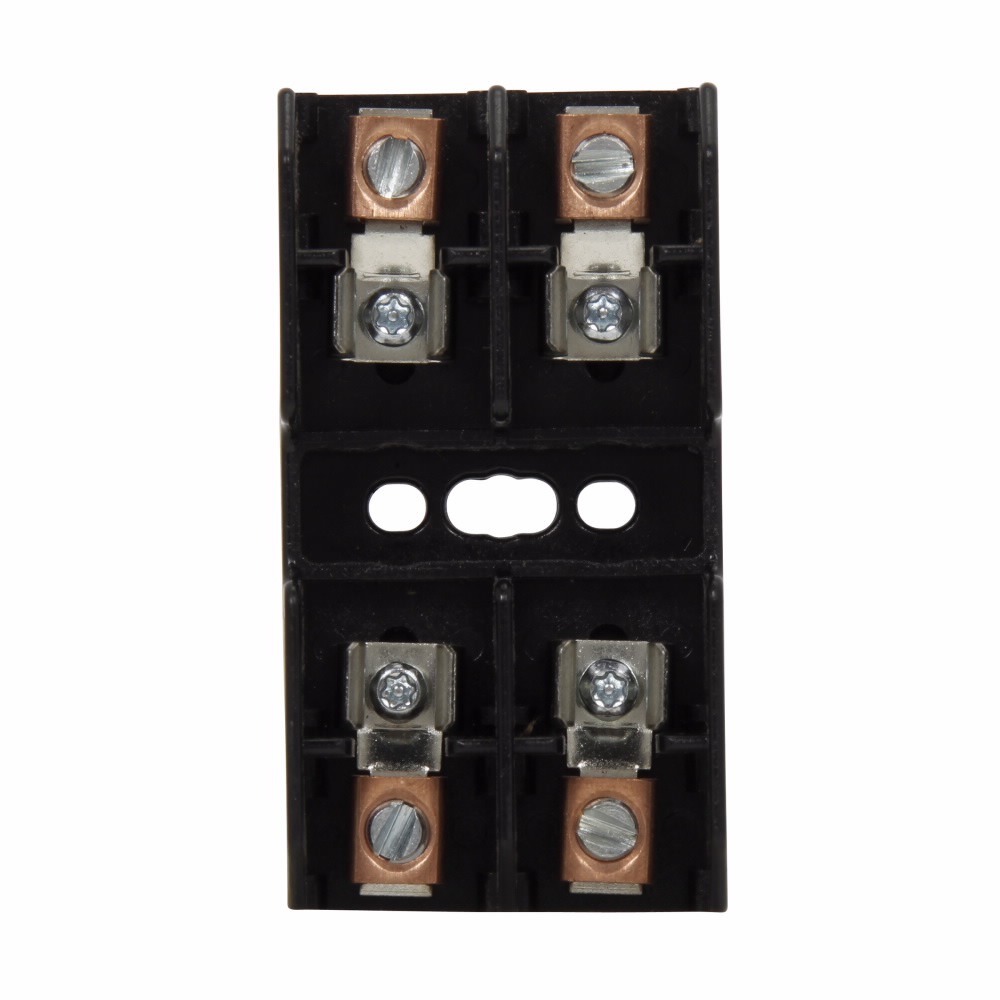 Eaton Bussmann series BG open fuse block, 480V, 25-30A, Box lug, Two-pole