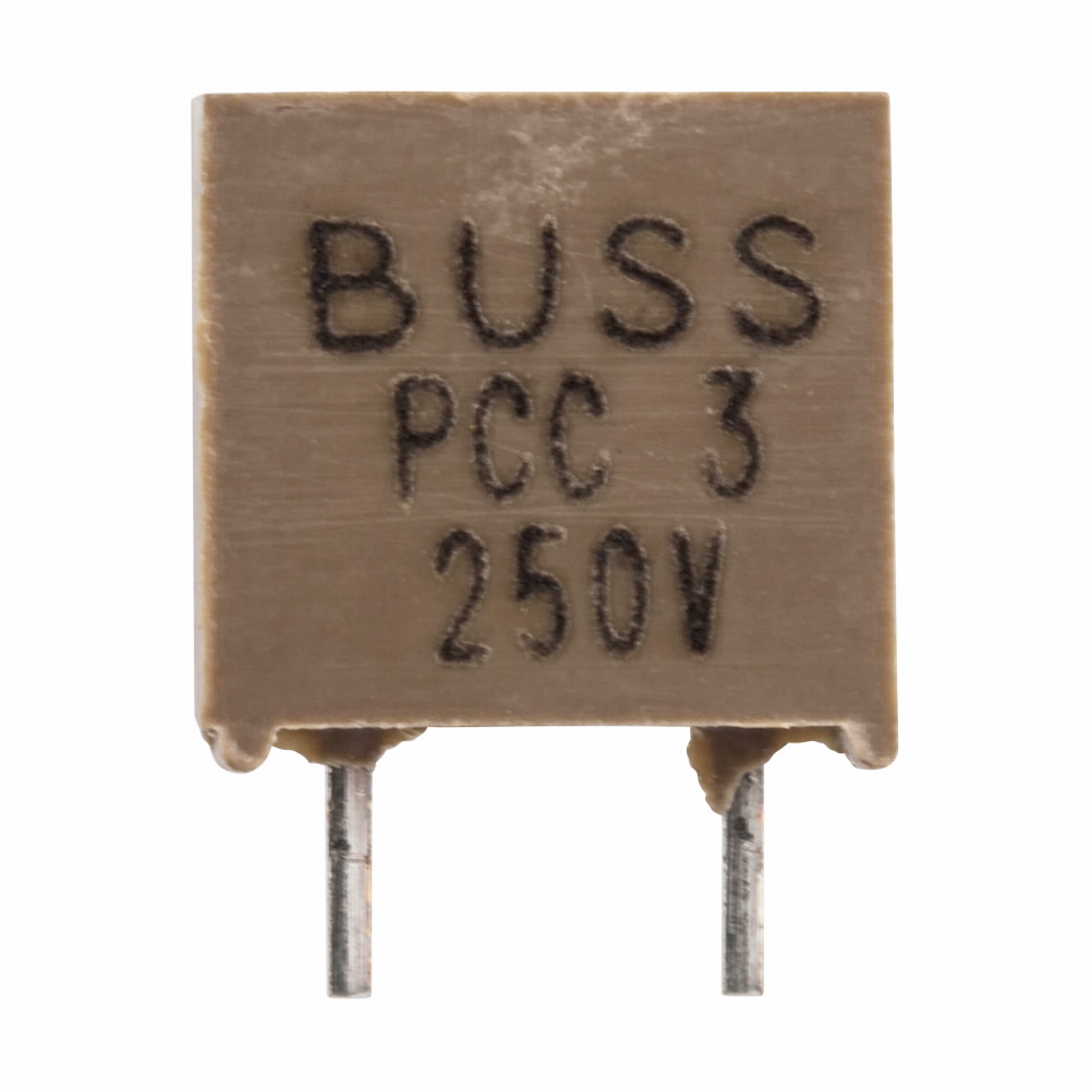 3A 250VAC/350VDC Subminiature PC-Tron RoHS Compliant Radial Leaded, Fast Acting Fuse - Bulk Packaging