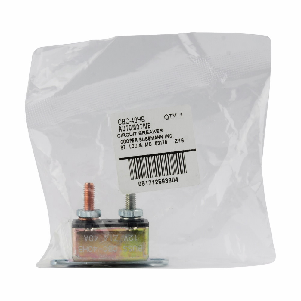 Product image for BUSS CBC-40HB TYPE 1 10-32 STUD MOU