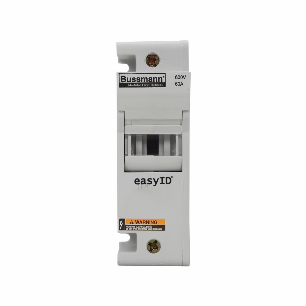 Eaton Bussmann series CH modular fuse holder, 600 Vac, 600 Vdc, 60A, Single-pole