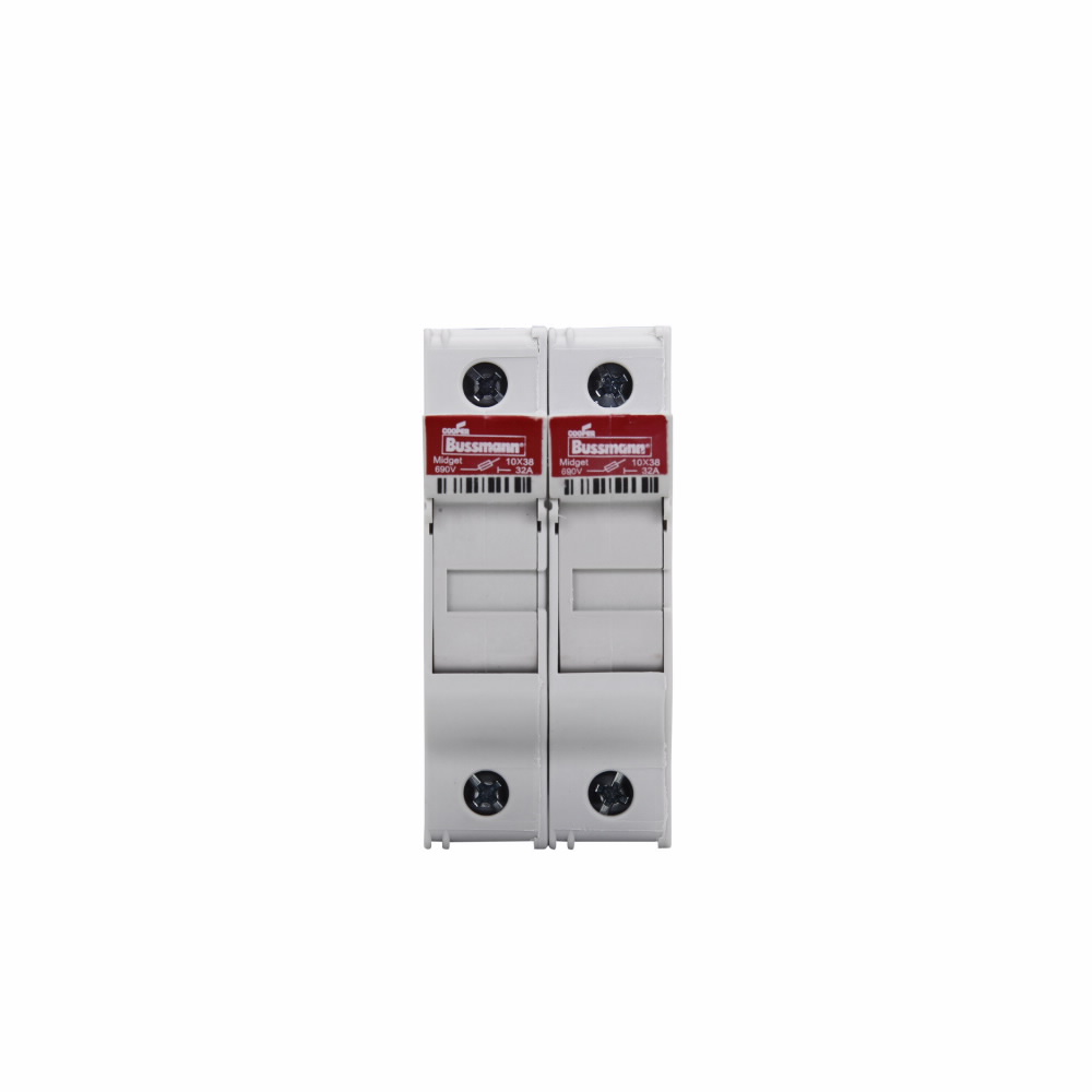 Eaton Bussmann series CHM modular fuse holder, 600V (UL), 690V (IEC), 30A (UL), 32A (IEC), Modular fuse holder, Two-pole - CHM2DU