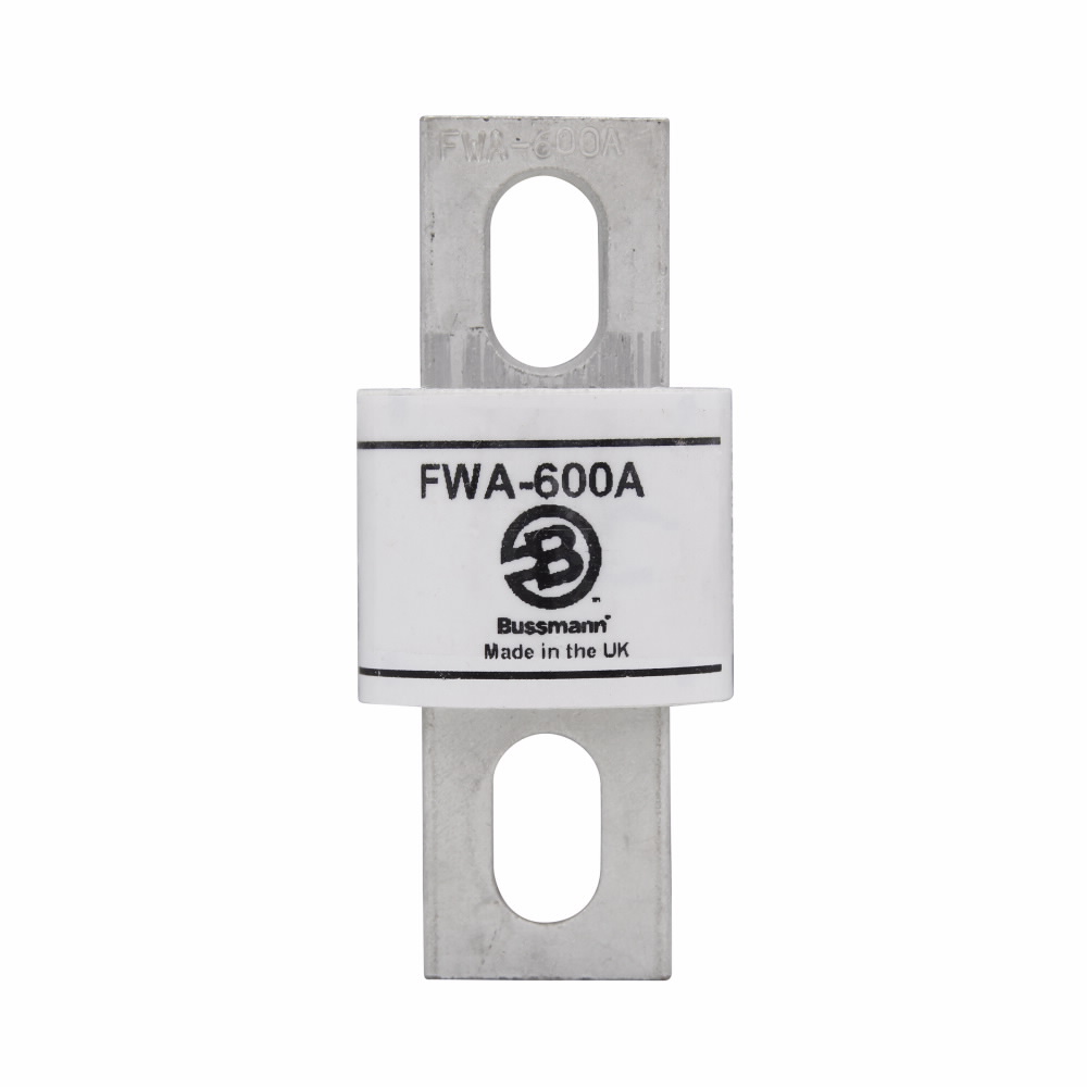 Eaton Bussmann series FWA high speed fuse, 1000A, 200 kAIC Vac (70-1000A), 20 kAIC at 150 Vdc (70-800A), 100 kAIC at 80 Vdc (70-1000A), None, High speed fuse, Blade end X blade end, Stud