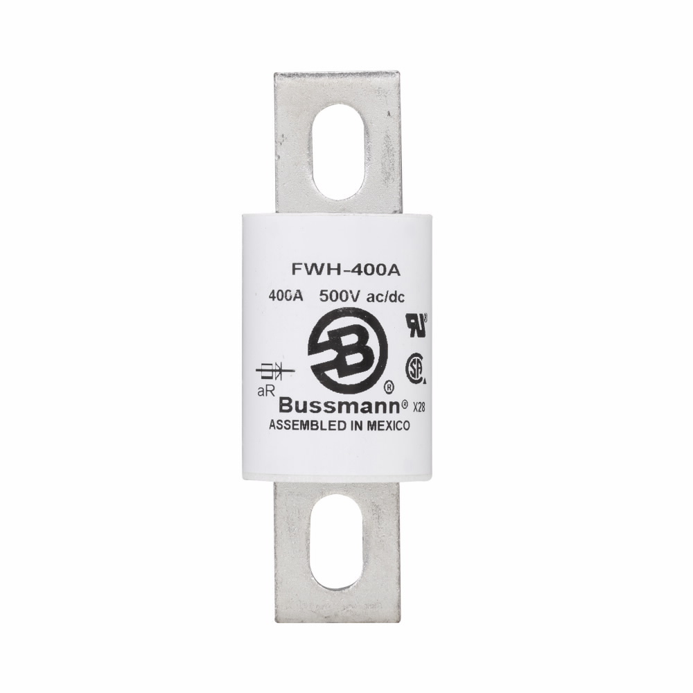 Eaton Bussmann series FWH high speed fuse, 1000 Vac, 800 Vdc, 250A RMS, 200 kAIC at 1000 Vac, 50 kAIC at 500 Vdc, Non Indicating, High speed fuse, Blade end X blade end, Stud