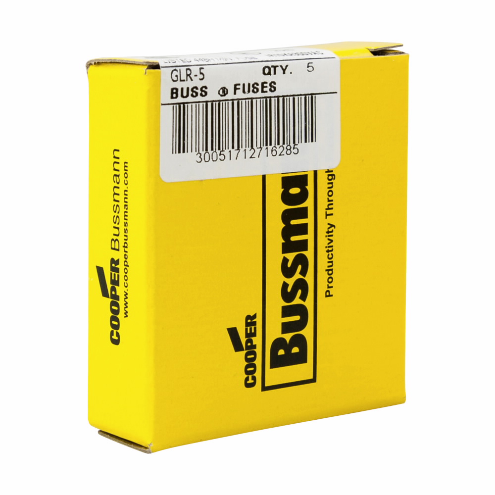 5A 300V Inline Fuse  For HLR Holder Non-Rejecting, Fast Acting Fuse - Bulk Packaging