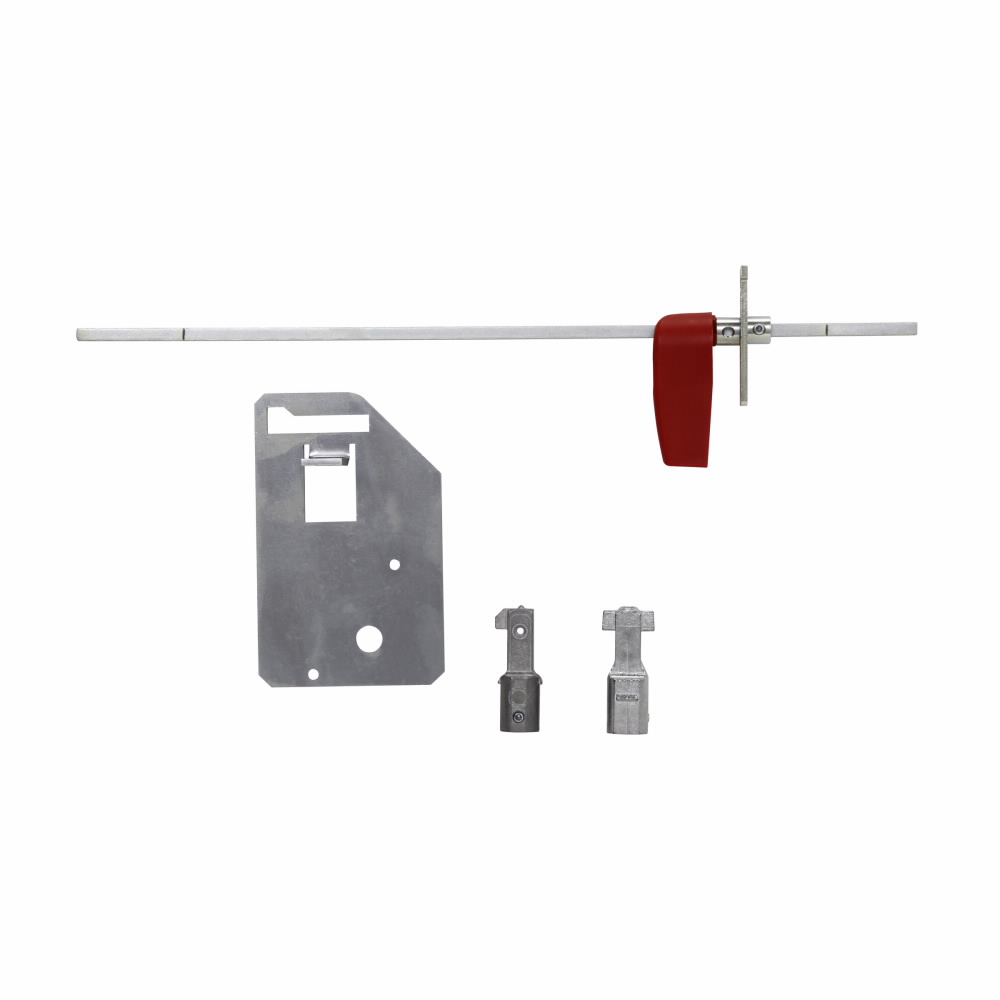 NFPA Through-the-Door Handle Kit, Red, Padlockable, Used with all disconnect switches
