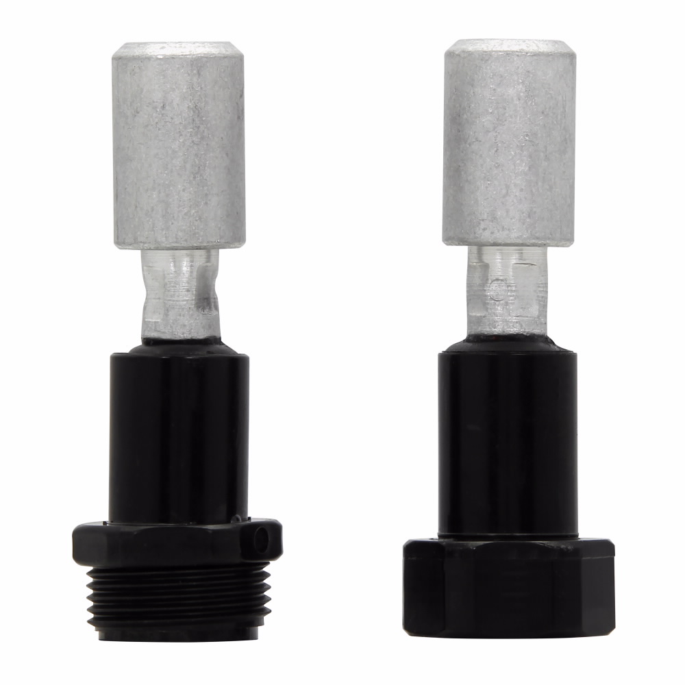 Eaton Bussmann series HEB inline fuse holder, 600V, 30A, Loadside: Aluminum crimp #2 sol; #3-4 str, Lineside: Aluminum crimp #2 sol; #3-4 str, Single-pole