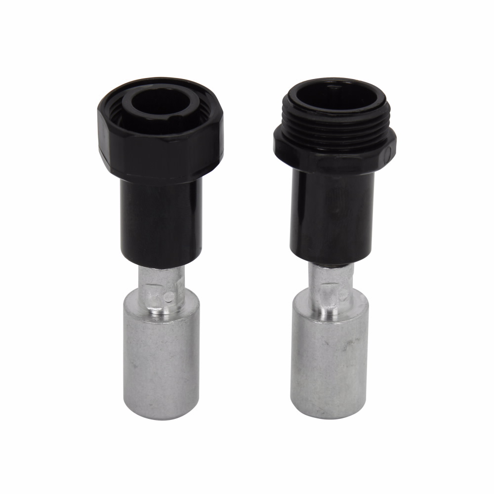 Eaton Bussmann series HEB inline fuse holder, 600V, 30A, Loadside: Aluminum crimp 1/0 str, Landside: Aluminum crimp 1/0 str, Single-pole