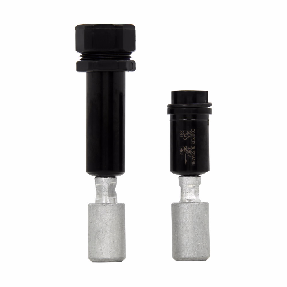 Eaton Bussmann series HEJ inline fuse holder, 480V, 35-60A, Loadside: Aluminum crimp #3 #4, Lineside: Aluminum crimp #3 #4, Single-pole