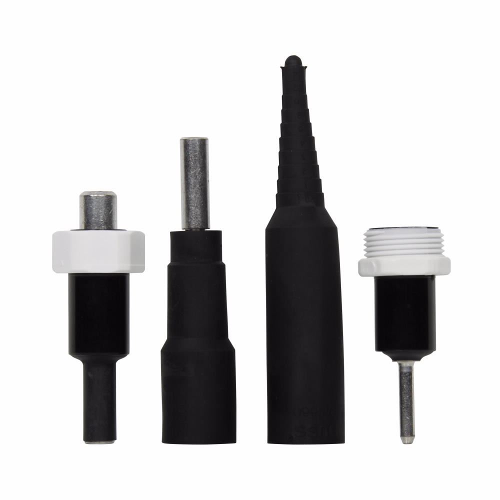 Eaton Bussmann series HET inline - neutral fuse holder, Loadside: Copper Crimp (1) #6, Lineside: (1) #6, Single-pole