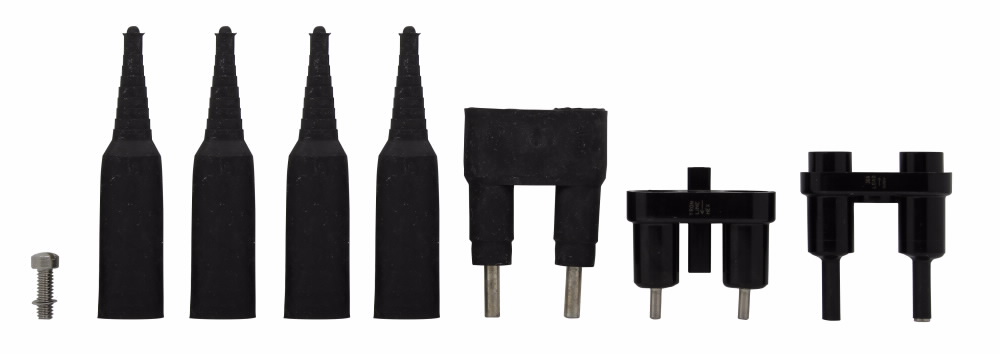 Eaton Bussmann series HET inline fuse holder, 600V, 0-30A, Loadside: Copper Crimp (1) #12-8/(2) #12, Lineside: RLC-A, Two-pole