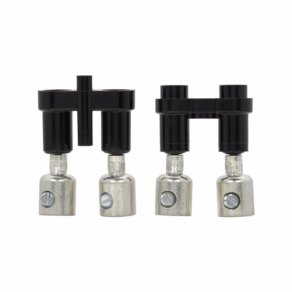 Eaton Bussmann series HET inline fuse holder, 600V, 0-30A, Loadside: Copper setscrew (2) #12-3, Lineside: Copper setscrew (2) #12-3, Two-pole