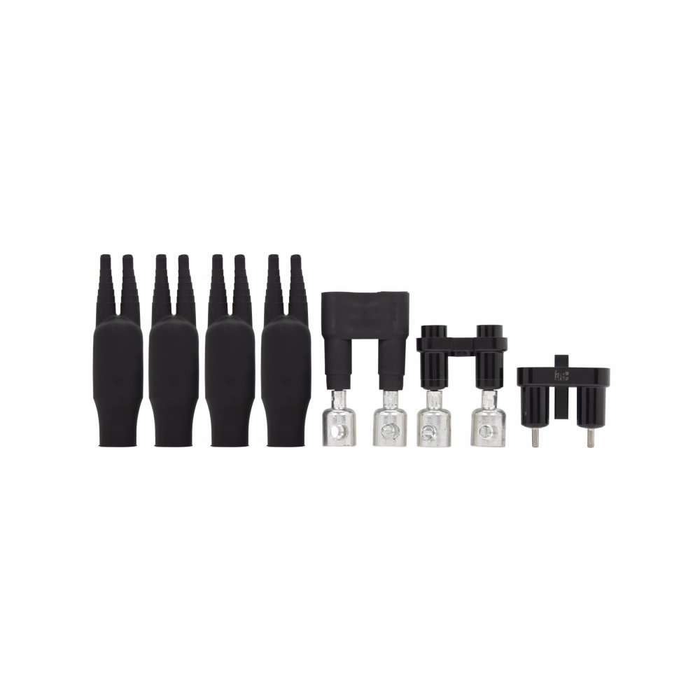 Eaton Bussmann series HET inline fuse holder, 600V, 0-30A, Loadside: Copper setscrew (2) #12-3, Lineside: Copper setscrew (2) #12-3, Two-pole, DRYC