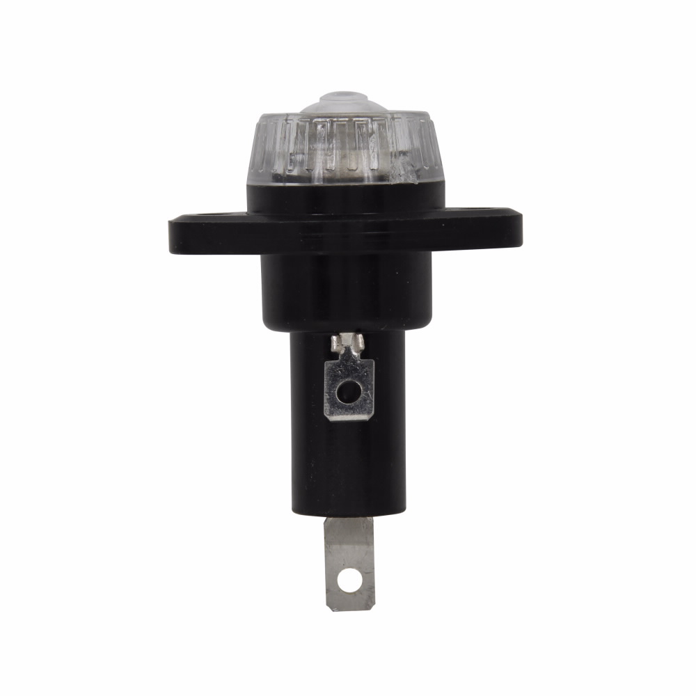 Eaton Bussmann series HPF panel mount fuse holder, 600V (UL), 250V (CSA), 30A, 15A (CSA), 1/4 In Quick Connect Terminal