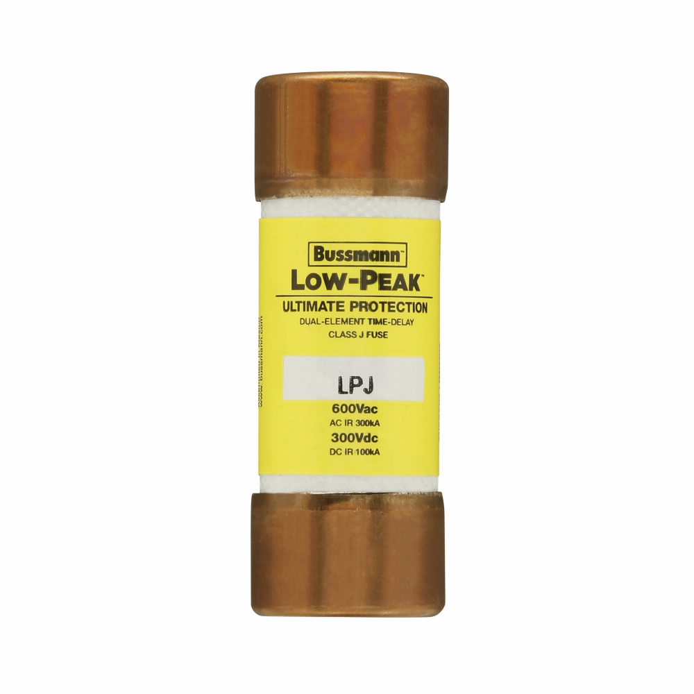 10A 600V Class J Low Peak  Dual Element, Time Delay Fuse