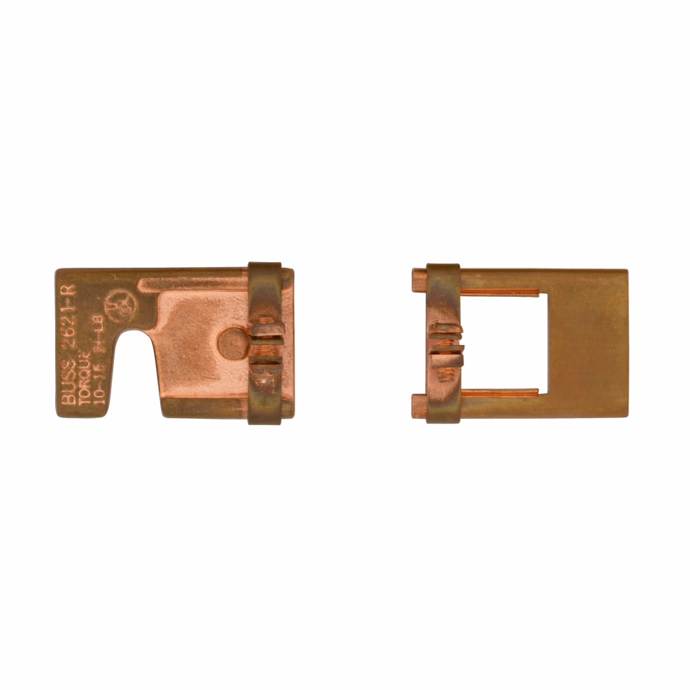 Eaton Bussmann series class R fuse reducers, Does not apply to LPN-RK-70SP to LPN-RK-100SP Fuses, 10 pair per carton, 200 A, Class R, Non-indicating, 65 to 100 A, 250 V, 600 V