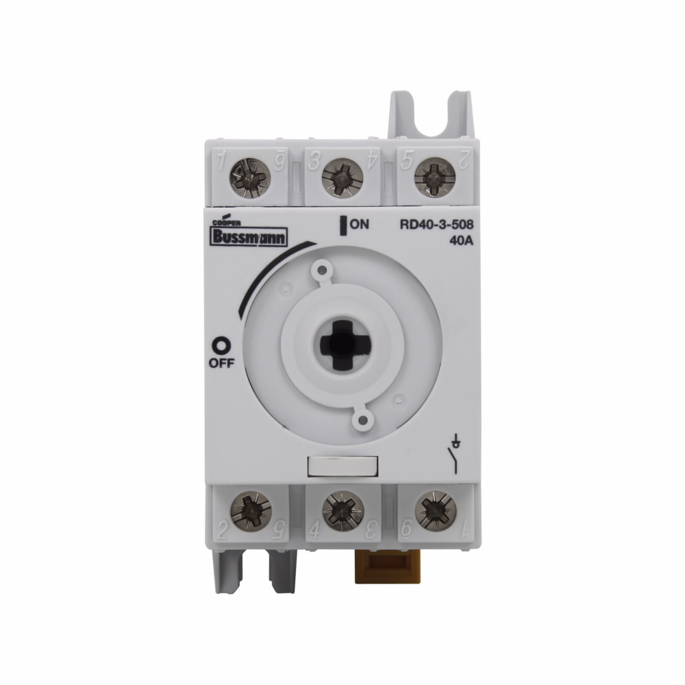 Product image for BUSS RD40-3-508 Switch 40A Non-F 3P
