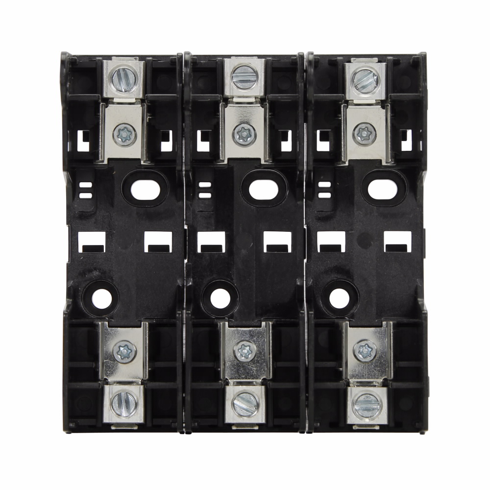 Eaton Bussmann Series RM modular fuse block, 250V, 35-60A, Box lug, Three-pole