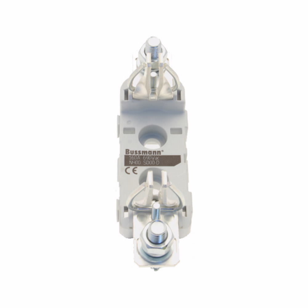 Eaton Bussmann series NH bases screw, 690V, 160A, Non Indicating, Low voltage, Silver, Thermoplastic body
