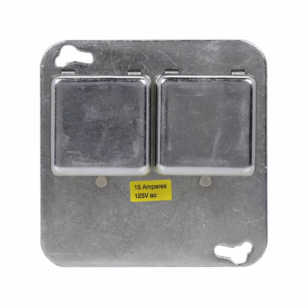 15AMP 125V SQ BX CVR UNIT