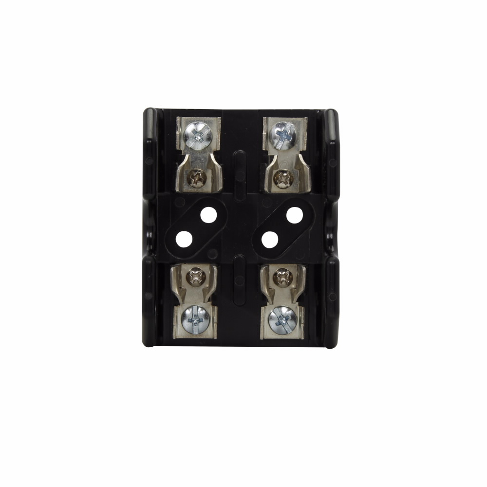 Eaton Bussmann series Class T modular fuse block, 600 Vac, 600 Vdc, 0-30A, Screw, Two-pole