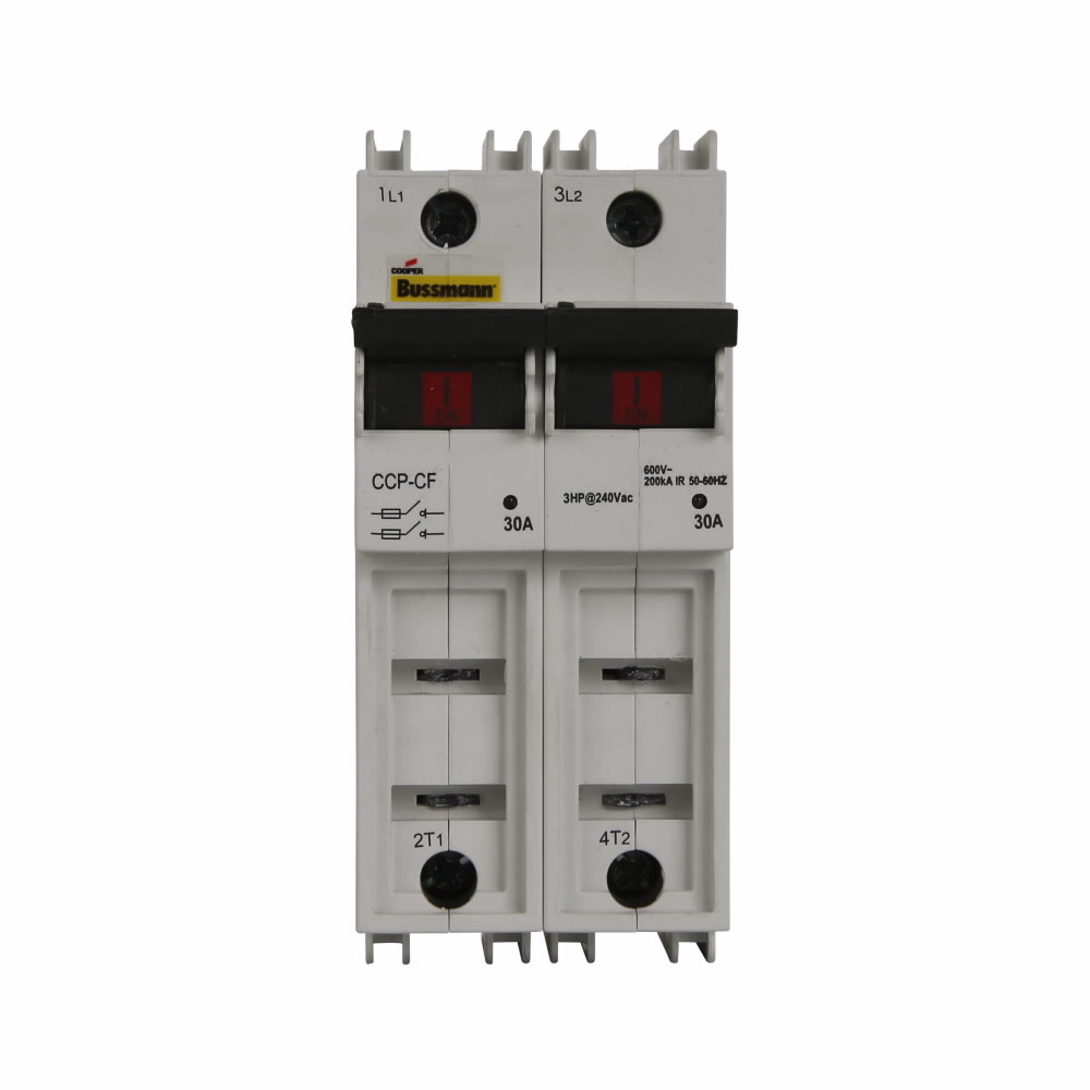 Product image for Eaton Bussmann CCP-2-30CF 2-Pole 30 Amp Compact Circuit Protector
