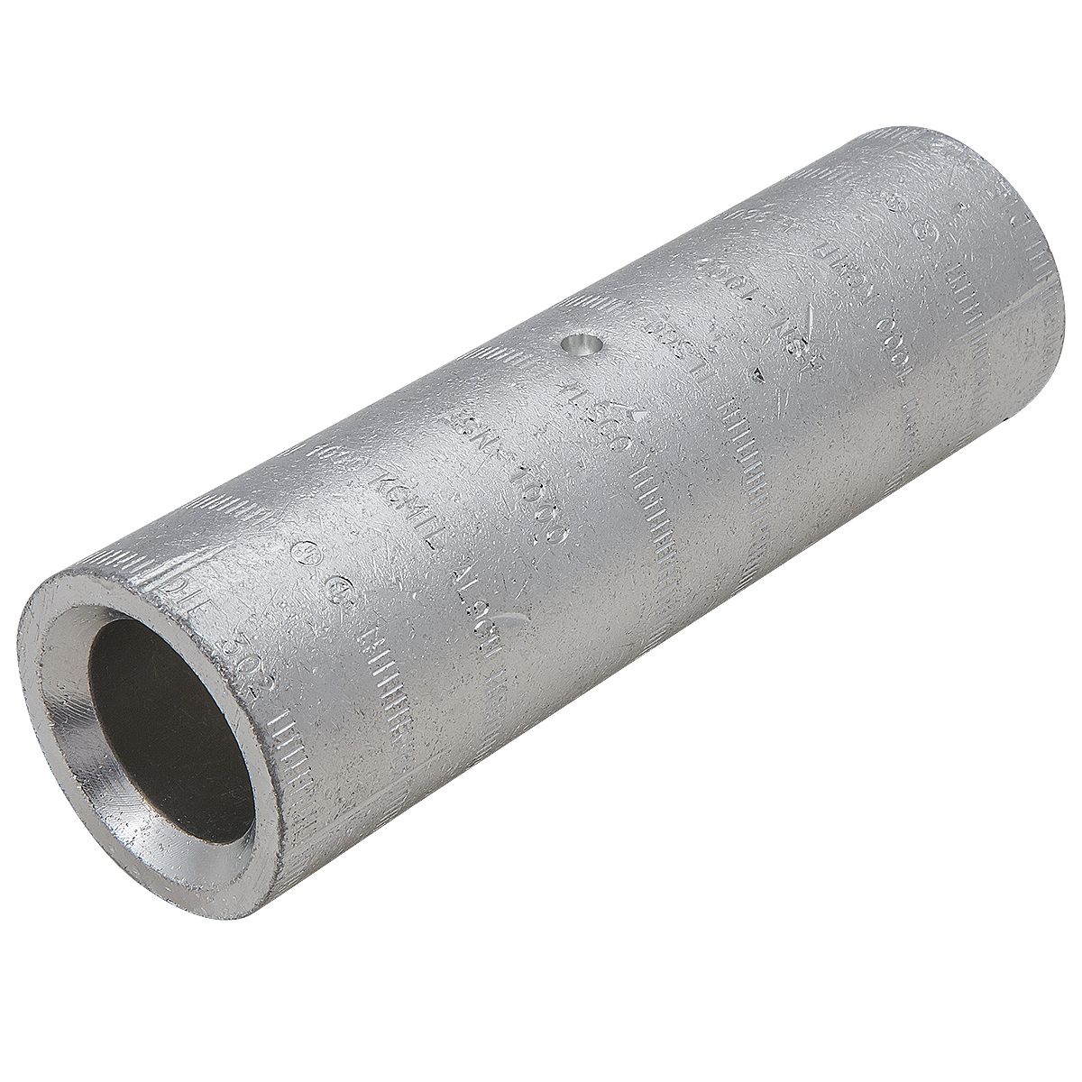 Product image for Ilsco ASN-1000 SureCrimp® Aluminum Compression Sleeve, Conductor Size 1000, Tin Plated, UL, CSA