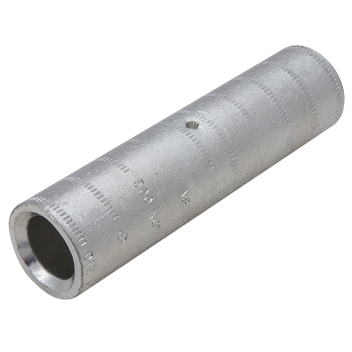 Product image for Ilsco ASN-500 SureCrimp® Aluminum Compression Sleeve, Conductor Size 500, Tin Plated, UL, CSA