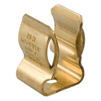 Product image for Ilsco C-12 Bronze Fuse Clip, #8 Bolt Size, 60 Amps, 250 V, Fuse Stop