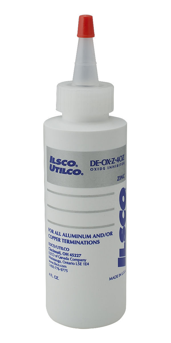 Product image for Ilsco DE-OX-Z-4OZ DE-OX® Oxide Inhibitor, Zinc Flecks Additive, 4oz Bottle